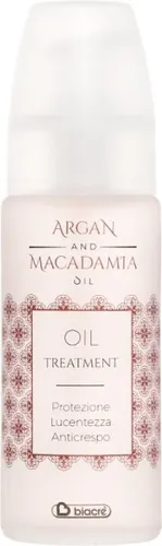 Biacre Argan & Macadamia Öl 100 ml Haaröl - Biacre Haarpflege-Öl für geschmeidiges, glänzendes Haar mit natürlichem Argan- und Macadamia-Öl, ideal bei sprödem Haar und schützt vor Umwelteinflüssen.