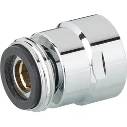 Ideal Standard Badarmatur Kugelgelenk M18 x 1, chrom - A960019AA - Armaturen mit verchromter Oberfläche, langlebig und perfekt für moderne Badezimmerlösungen.