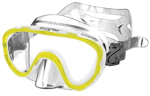 SEAC Marina, Maske für Kinder aus farbigem Silikon zum Schnorcheln und Spielen im Meer