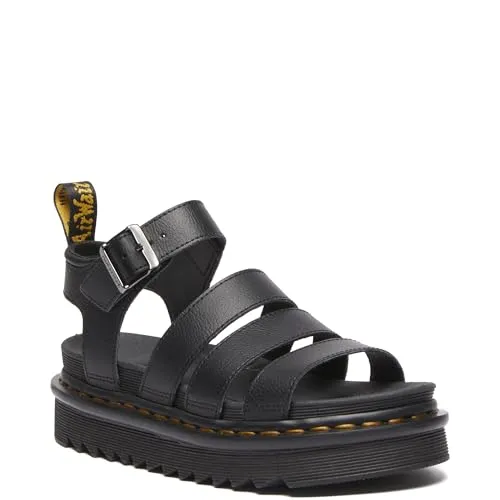 Dr. Martens Sandalen Blaire Black Athena in Schwarz, Größe 40 - Wanderschuhe mit bequemer Passform und robustem Design, ideal für lange Spaziergänge und den Sommer.
