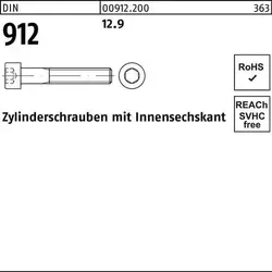Zylinderschraube DIN 912 M 30 x 240 12.9 - 5 Stück - Hochwertige Zylinderschraube DIN 912 mit Innensechskant, ideal für industrielle Anwendungen und hohe Belastungen, 12.9 Stahl für maximale Festigkeit.