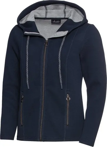 Emilia Parker Sweatjacke Damen mit Kapuze - Funktionsjacken: Atmungsaktive, formstabile Hoodiejacke mit verlängertem Rücken und praktischem Stauraum – ideal für Sport und Freizeit.