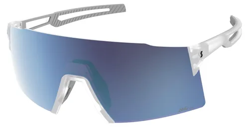 Scott Stride Compact Sonnenbrille - Beryl Blue Chrome - Die Scott Stride Compact Sonnenbrille bietet ein rahmenloses Design für maximales Sichtfeld und besten Sitz. Ideal für kleinere Gesichtsgrößen, mit torischer Scheibe und Amplifier Lens-Technologie für klare Sicht. Inklusive Hartschalenetui.