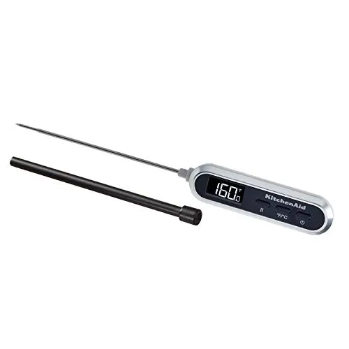 KitchenAid digitales Kochthermometer mit Sofortanzeige, Rückbeleuchtung, -40° bis 250°C