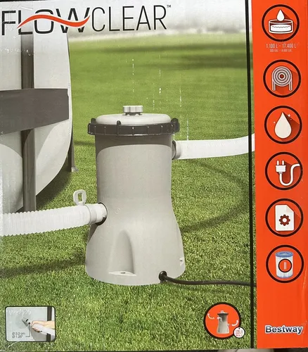 Bestway Kartuschenfilter Pumpe für Poolreinigung