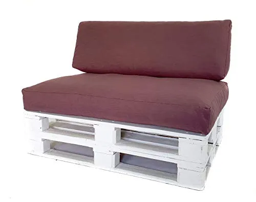 Mayaadi-Home Sitzkissen MH-UQ-01 Weinrot 120x80x15 cm - Polster für Stühle & Sessel, hochwertiges Sitzkissen in Weinrot, waschbar bis 30 °C, ideal für Komfort und Stil in Ihrem Zuhause.