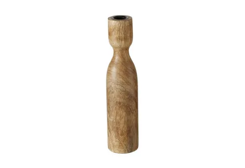 BOLTZE GRUPPE GmbH Kerzenleuchter SZURA, Braun, Mangoholz, Höhe 26 cm (1 St)