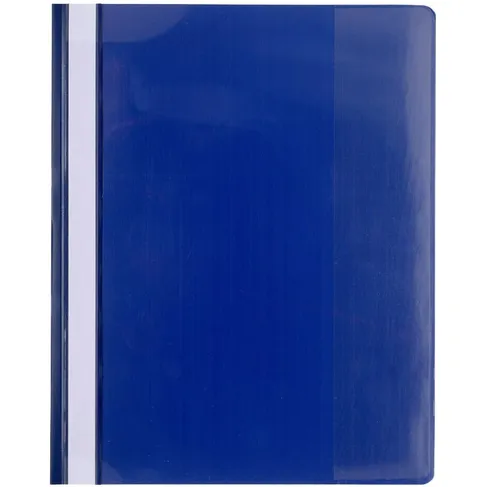 Exacompta 439907B - 10er Pack Premium Schnellhefter, aus PVC-Folie, transparent, ideal für Büro, Schule und Universität, für DIN A4, bis 120 Blatt