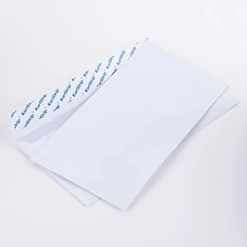 Briefumschläge DL 110 x 220 mm weiß 70g/m² ohne Fenster haftklebend(kein Austrocknen