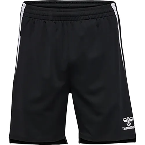 Hummel hmlLead 2.0 Training Shorts - Kurze Sporthosen mit BEECOOL®-Technologie für hohe Atmungsaktivität und schnelle Trocknung. Ideal für Training und Freizeit, mit verstellbarem Kordelzug und Reißverschlusstasche.