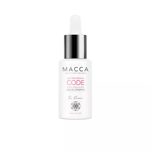 Macca Cell Remodelling Code Anti-Cellulite Reducing Concentrate - Medizinische Körperpflege mit multifarbenem Anti-Cellulite-Konzentrat, das die Haut strafft und sichtbar glatter macht. Ideal für eine gezielte Körperformung.