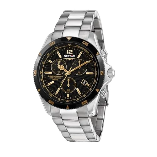 Sector Wristwatch Analog Mid-34298, Silber, 45mm, Armband