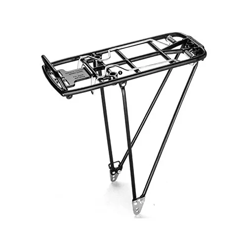 PLETSCHER Gepäckträger Athlete System PS schwarz | Für 26 - 28 Zoll Räder - Gepäckträger für Fahrräder, robustes Athlete System für sicheren Transport von Gepäck und Zubehör.