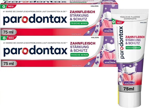 2x Parodontax Zahnpasta Zahnfleisch Stärkung & Schutz Zahncreme 2x 75 ml