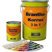 Brantho Korrux 3in1 Rostschutzfarbe - Primer, Rostschutz und Lack MB7350 Novagrau / 750ml