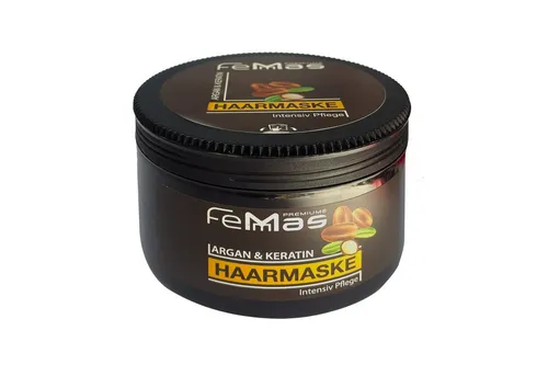 Femmas Premium Haarmaske FemMas Argan & Keratin Maske 300ml