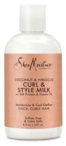 Shea Moisture SheaMoisture Coconut & Hibiscus Curl & Style Hair Styling Milk 254ml