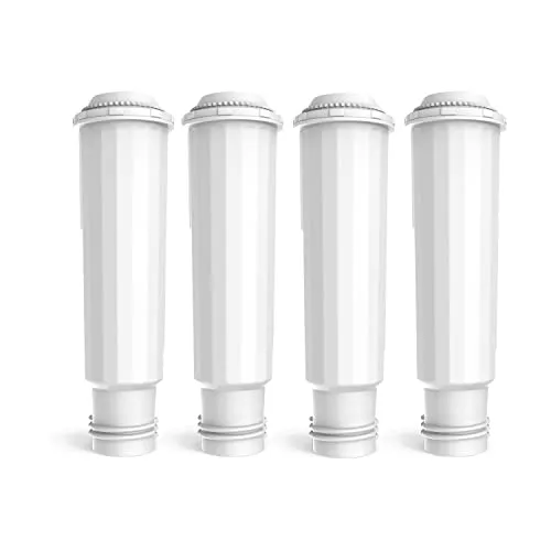 Comedes Wasser-Filter passend zu Krups, Melitta und Nivona Kaffeemaschinen (Ähnlich zu Nivona NIRF 700, Krups Claris F-088, Jura 7525 & Melitta Pro Aqua; 4 Stück)