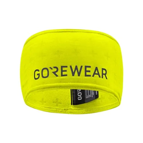 GORE WEAR THERMO HEADBAND Unisex - Leicht & Warm - Mützen für Outdoor-Aktivitäten, atmungsaktives Thermo-Fleece hält warm ohne zu überhitzen, aus 91% recyceltem Polyester, mit reflektierenden Details für Sicherheit bei Dunkelheit.