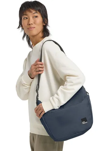 Jack Wolfskin Umhängetasche Paraiso midnight sky - Handtaschen mit 10 L Fassungsvermögen, gepolstertem Rücken und vielseitigen Taschen für optimalen Komfort und schnellen Zugriff, ideal für Alltag und Ausflüge.