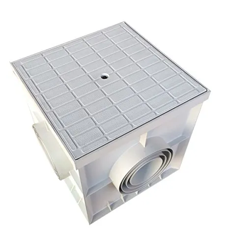 Revisionsschacht mit Schachtabdeckung 40 x 40 cm