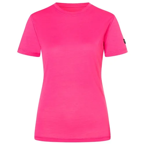 Super.Natural W SIERRA140 Tee pinky rose (43H) XXL - Vielseitiges Damen T-Shirt aus innovativer ADVANCED WOOL 140 Faser für optimalen Tragekomfort. Ideal für Outdoor-Aktivitäten, atmungsaktiv und schnelltrocknend. Perfekt als Basisschicht für jede Jahreszeit.