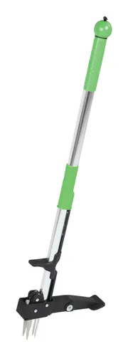 Floraworld Unkrautstecher PremiumAlu 100 cm - Hochwertiger Unkrautstecher aus Aluminium, 100 cm lang für ergonomisches Arbeiten und müheloses Entfernen von Unkraut.