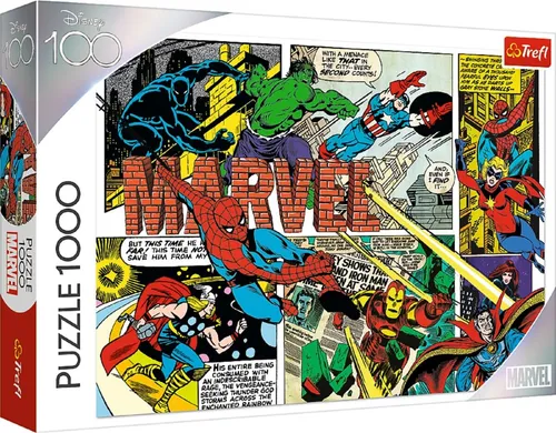 Trefl Puzzle 1000 Teile Avengers Disney 100 - Marvel Jigsaw