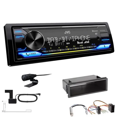 JVC Digital Autoradio Bluetooth DAB+ für VW Golf IV (1997-2003)