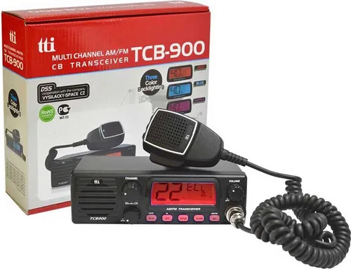 Tti Tcb-900 Mit Lautsprecher Cb-funkstation Schwarz Schwarz One Size