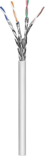 Intellinet Verlegekabel Cat6a, S/FTP, 305 m - Cat-6-Kabel mit 305 m Länge, ideal für schnelle Netzwerke, CPR-Dca-klassifiziert und energieeffizient dank LS0H-Material.