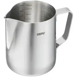 Gefu Milchkännchen BARISTA , silber , Edelstahl , Maße (cm): B: 9,2 H: 11,2