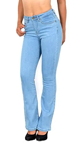 Produktbild ESRA High Waist Bootcut Jeans für Damen