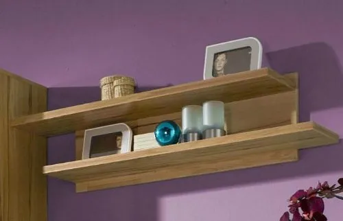 Möbeldesign Team 2000 GmbH Wandboard Regal Bücherregal Ablage Kernbuche teilmassiv geölt 3442-7