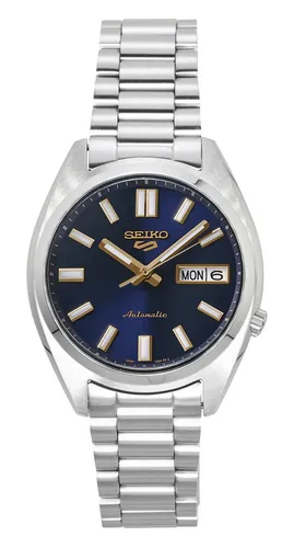 Seiko 5 Automatische Sportuhr SRPL55K1 – Edelstahl, Blau