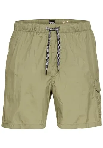 camel active Herren Quick Dry Beachshorts Grün - Badeshorts für Herren mit wasserabweisenden und schnell trocknenden Eigenschaften, ideal für Strand und Schwimmbad. Ultraleichtes Material und praktischer Tunnelzug für optimalen Tragekomfort.