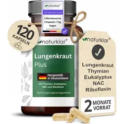 Naturklar Lungenkraut Kapseln