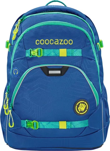 coocazoo ScaleRale Rucksack - Schulrucksack mit EASY GROW SYSTEM für stufenlose Höhenverstellung, rückenfreundlich und ideal für Kinder von 135 cm bis 180 cm Körpergröße. Nachhaltig produziert mit viel Stauraum und bequemen Trägern.