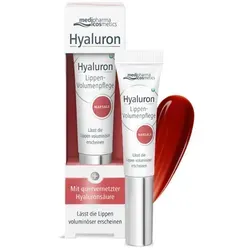 Hyaluron Lippen-volumenpflege Balsam marsala - Medizinische Körperpflege für glatte, vollere Lippen mit intensivem Feuchtigkeitseffekt durch Hyaluronsäure und Lipide. Der elegante Marsala-Ton verleiht einen stilvollen Look.