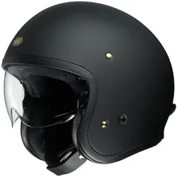 Shoei J.O Matt Black Jethelm schwarz, S