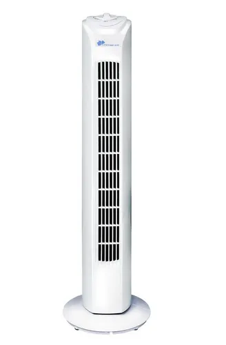 Eleganter Turmlüfter mit Schwenkfunktion – 3 Geschwindigkeiten - Platzsparender Standventilator mit schlankem Design, ideal für Wohnräume und Büros. Genießen Sie erfrischende Brisen dank variabel einstellbarer Lüftung und einfacher Handhabung.