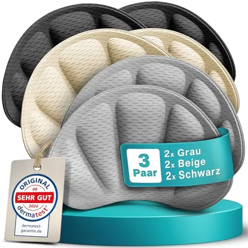 EDELFELD Unsichtbare Fersenpolster