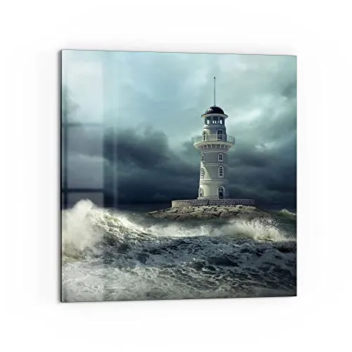 Wandverkleidung Blau von DEQORI