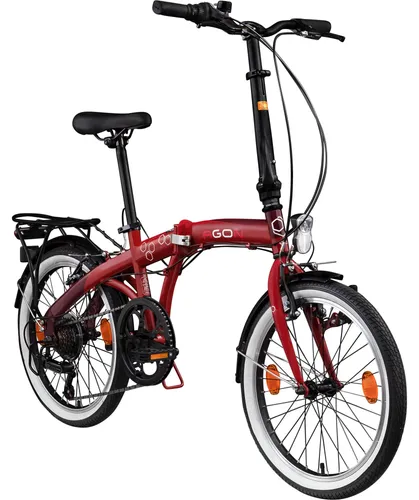 Agon Parklane Klapprad rot 20 Zoll