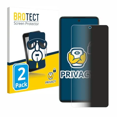 BROTECT 2 Stück Anti-Spy Blickschutzfolie für Samsung Galaxy A52 / 5G Privacy Screen Protector [Displayschutz-Folie, Sichtschutz, Blaulichtfilter]