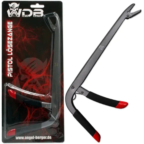 Wild Devil Baits Pistol Lösezange Raubfischklemme Hakenklemme Angelzange