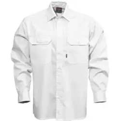 Kansas-Legacy-Hemd-BW-Weiß Gr. M Merc. BW, 190g/m2