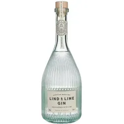 Lind & Lime Gin 44,0 % vol 0,7 Liter - Premium Gin aus Schottland, handwerklich hergestellt mit nachhaltigen Zutaten und einem einzigartigen Zitrusaroma, ideal für Cocktails oder pur.