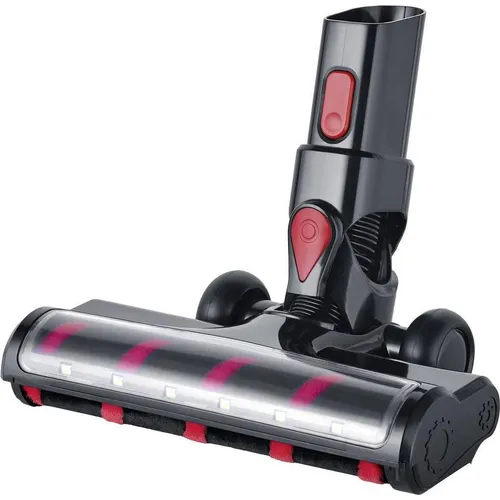 SEVERIN Hartbodendüse - Staubsauger Düsen Aufsatz für ZB 7265, gründliche Reinigung von Hartböden mit Soft-Slide-Technologie und LED Beleuchtung