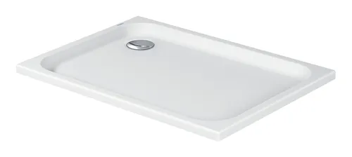 Duravit D-Code Duschwanne 1100x750mm - Rechteckige Duschwanne in glänzendem Weiß, ideal für moderne Bäder, bietet eine stabile und langlebige Lösung für Ihr Duschvergnügen.